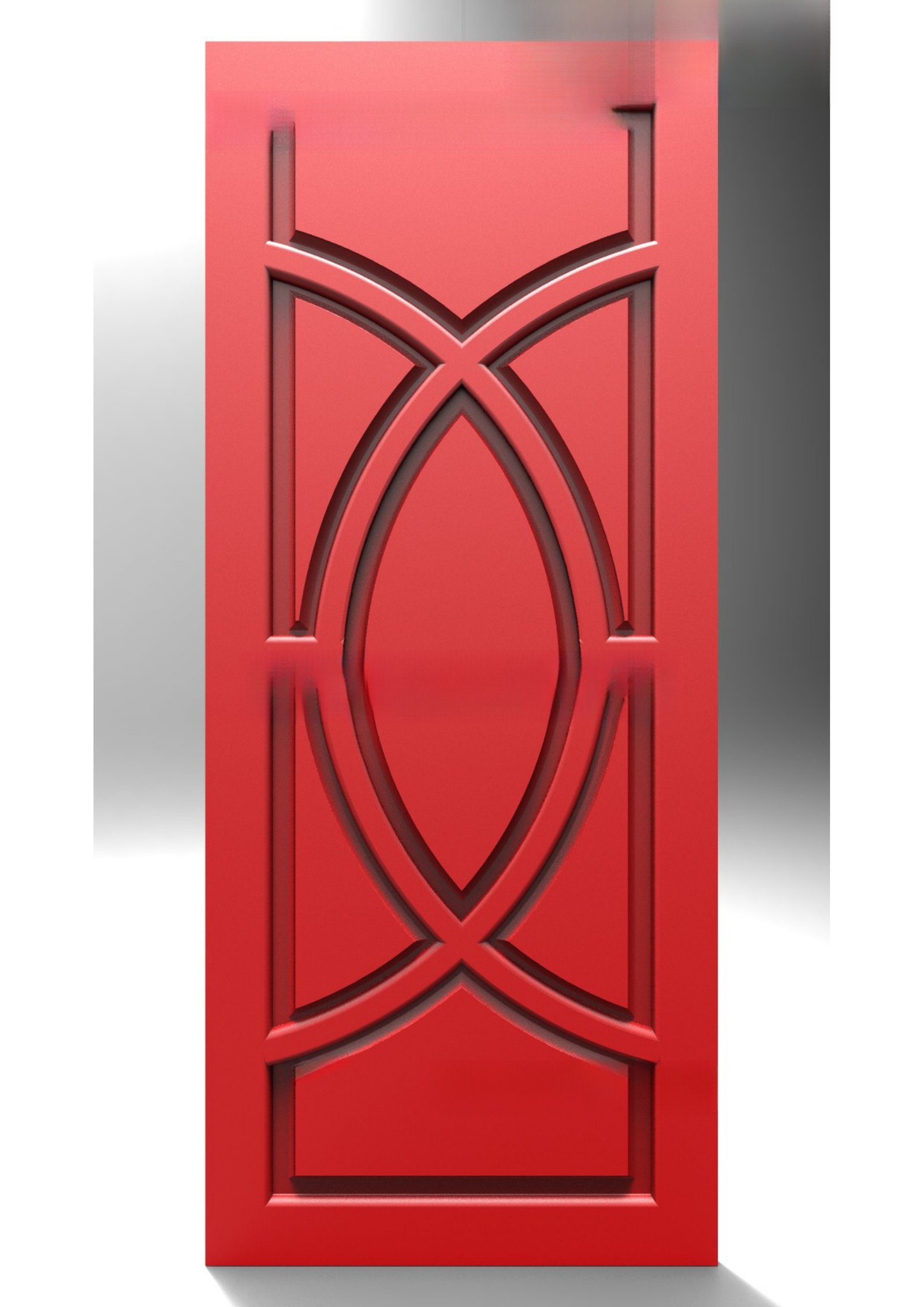 GSK NEW YEAR DOORS - PAGE-34 Modern Geometric Archway Door 3D Model